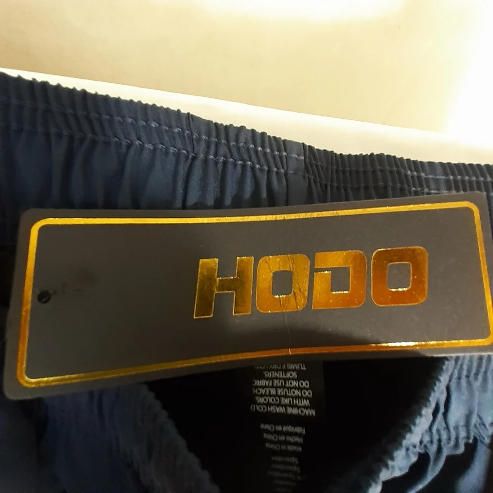 NEW Hodo Sports Navy Blue Swim Trunks/Shorts Men's Size 6XL